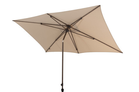 4 Seasons Azzurro Parasol 2x3m Wenge Frame - Beach